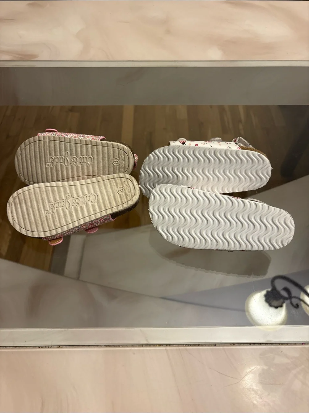 Cat & Jack and Annie toddler sandals. Size 8
